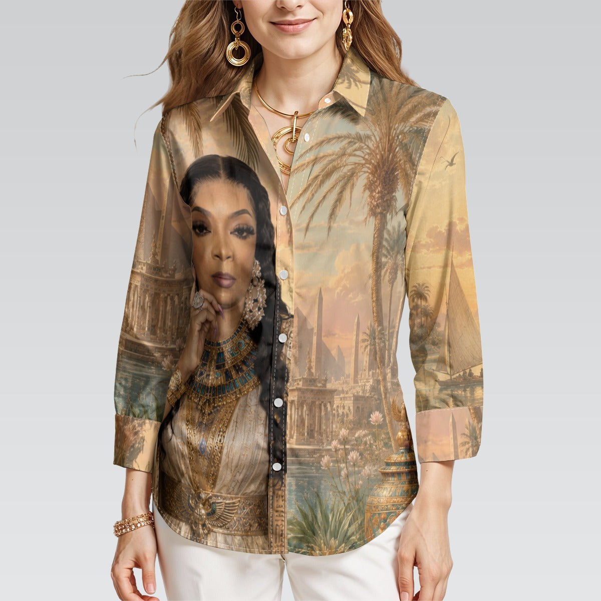 Royal Egypt Signature Satin Shirt